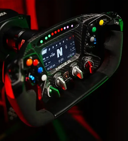 MOZA Racing Automobili Lamborghini Squadra Corse Essenza SCV12 Steering Wheel