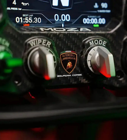 MOZA Racing Automobili Lamborghini Squadra Corse Essenza SCV12 Steering Wheel