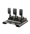 3 Pedals (Throttle + Brake + Clutch)