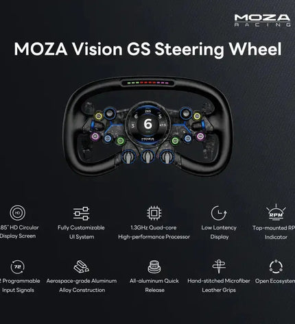 Moza Racing Vision GS Steering Wheel