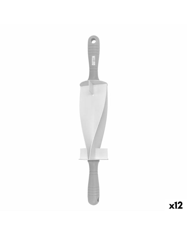 Quttin croissant-shaped deegroller set with 12 baking tools, measuring 38 x 6.5 cm for home baking and cooking tasks.