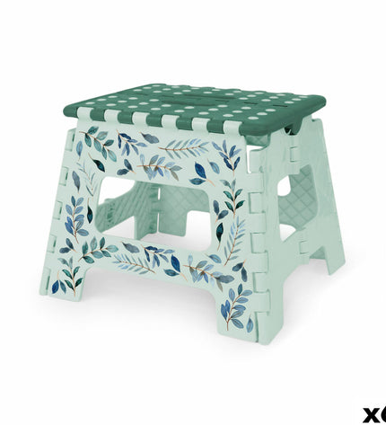 Foldable Confortime FLORES chairs in a set of six, 25 cm, lightweight home and kitchen furniture with vibrant design.