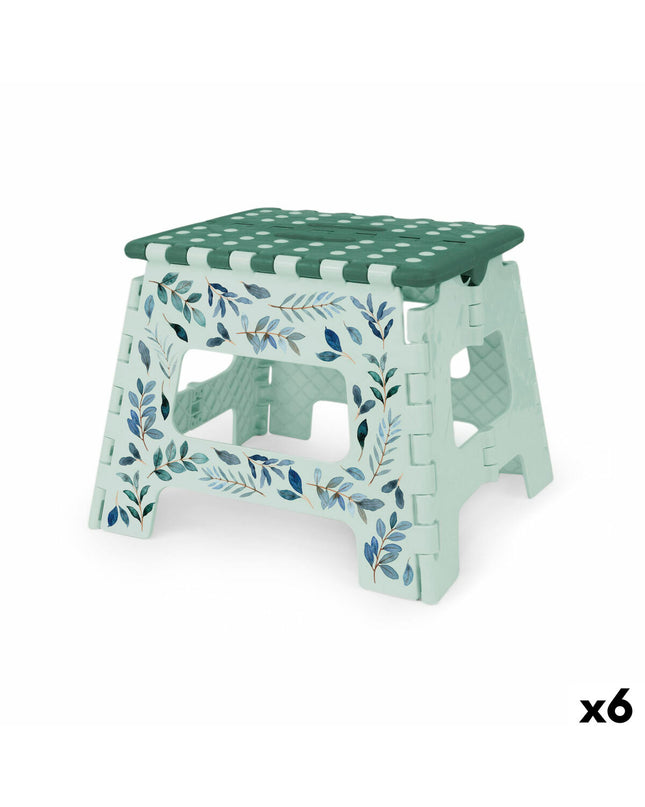 Foldable Confortime FLORES chairs in a set of six, 25 cm, lightweight home and kitchen furniture with vibrant design.