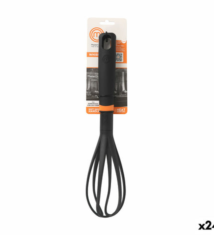 MasterChef milk frother for coffee and tea, compact kitchen appliance with a sleek design, perfect for creamy froth.