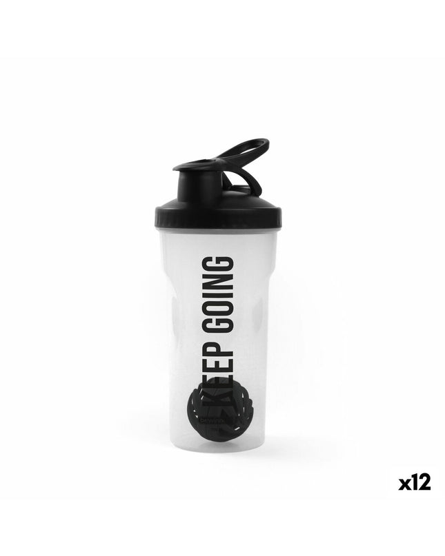 Set of 12 Bewinner 700ml water bottles for sports, outdoor activities, camping, and hiking, featuring durable plastic design.