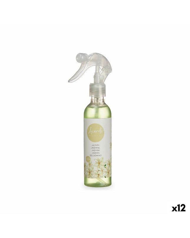 Acorde Jasmijn air freshener spray bottle, 200 ml, for home and kitchen decor, with fresh jasmine scent.