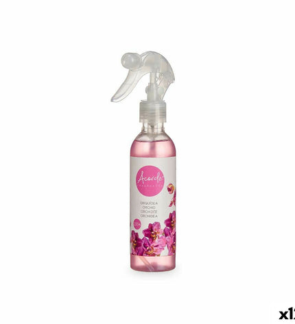 Acorde Orchidee air freshener 200ml bottle, floral orchid scent, used for home and kitchen decoration, 12-pack.