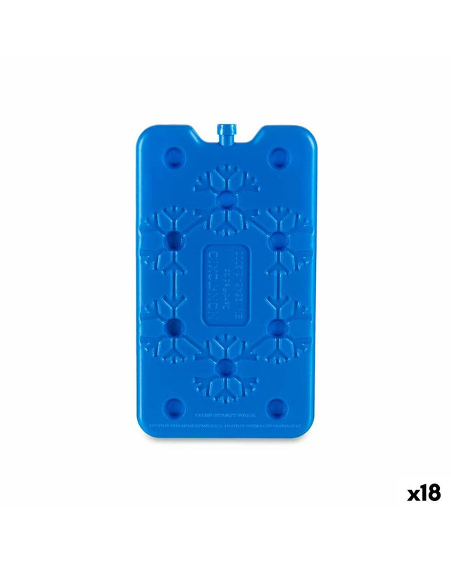 Leknes Kou-accumulator set, 400 ml, for camping and outdoor activities, showing 18 plastic containers with lids in a pack.