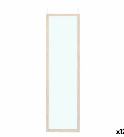 Set of 12 Gift Decor white hanging mirrors, 30x120 cm, decorative wall mirrors for home decor and interior design.