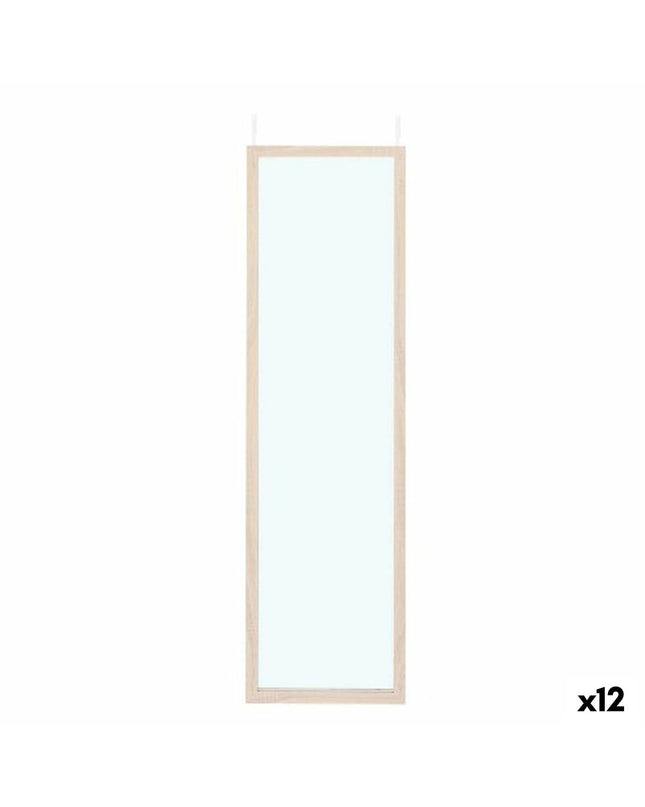 Set of 12 Gift Decor white hanging mirrors, 30x120 cm, decorative wall mirrors for home decor and interior design.