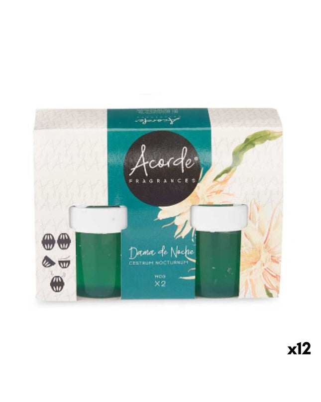 Acorde Dame van de nacht luchtverfrisserset with 2 parts, 12 scented sachets for home decoration and freshening.