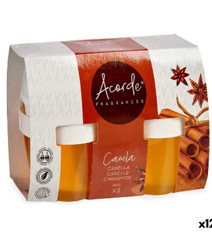 Acorde Kaneel air freshener set with two parts, 12 pieces, designed for home and kitchen decor, featuring cinnamon scent.