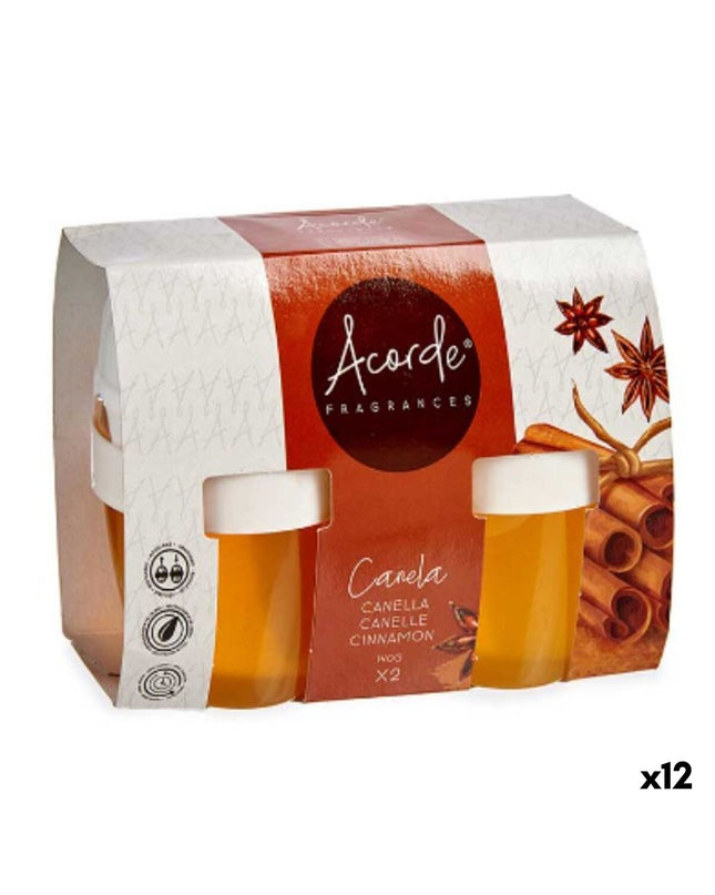 Acorde Kaneel air freshener set with two parts, 12 pieces, designed for home and kitchen decor, featuring cinnamon scent.