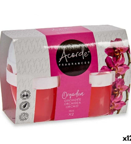 Acorde Orchidee air freshener set with two components, 12 pieces, for home decor and kitchen freshness.