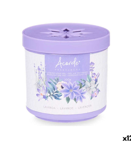 Acorde Lavendel air freshener icons for home and cooking, 190g, set of 12, with lavender scent and decorative packaging.