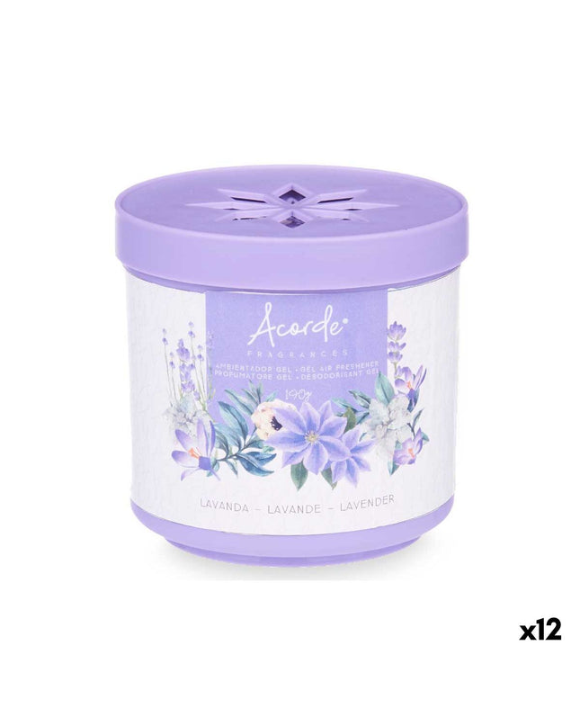Acorde Lavendel air freshener icons for home and cooking, 190g, set of 12, with lavender scent and decorative packaging.
