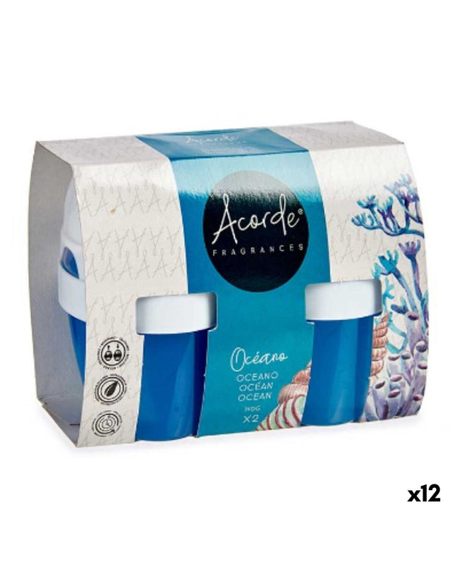 Acorde Oceaan air freshener set with 12 ocean-scented scent sachets for home decor and kitchen use.