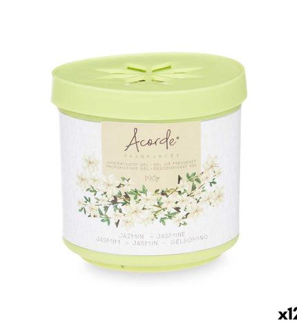 Acorde Jasmijn air freshener pack with 12 jasmine-scented air fresheners, designed for home and kitchen decoration.