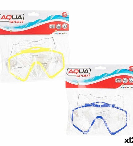 Colorbaby Duikbril set of 12 waterproof swimming goggles for children, suitable for watersport and outdoor activities.