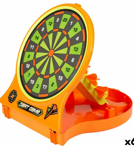 Set of six Colorbaby dart target boards for outdoor sports, measuring 26x30x30 cm, designed for dart games and outdoor fun.