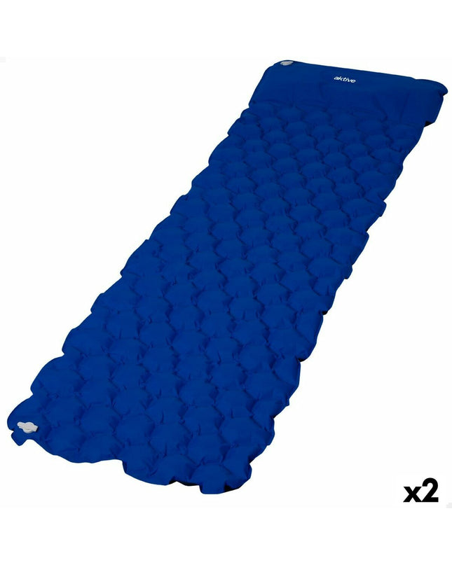 Aktive TPU camping mat, 185 x 15 x 57 cm, lightweight outdoor sleeping pad for camping and hiking comfort.