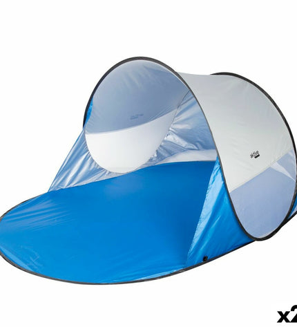 Aktive Strandtent in polyester, 200 x 90 x 120 cm, suitable for outdoor camping and beach activities.