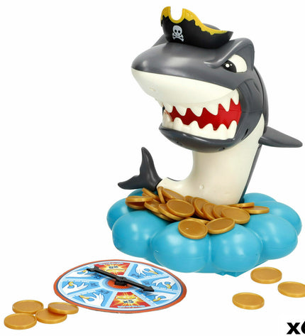 Set of six CB Games board game icons, colorful and playful, representing various fun game accessories for children.
