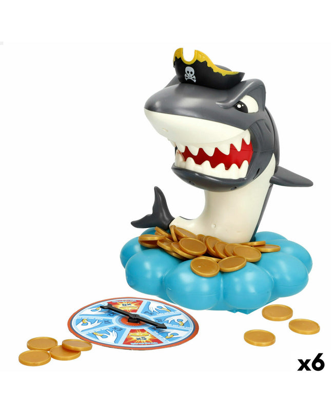 Set of six CB Games board game icons, colorful and playful, representing various fun game accessories for children.