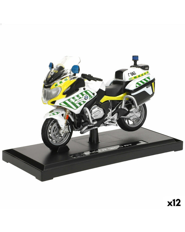 Maisto motorfiets R 1200 RT Guardia Civil speelgoed voertuig, 12x8x5 cm, detailed model for kids and collectors