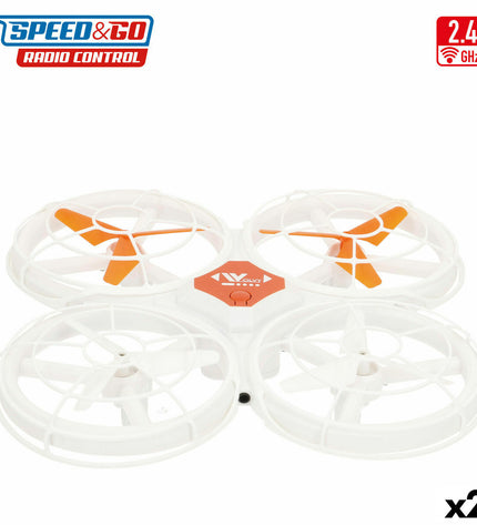 Two Colorbaby remote control helicopters toy vehicles, colorful plastic helicopters for kids' play and entertainment.