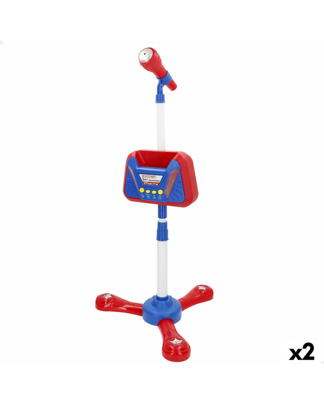 Two Bontempi music toys for babies, colorful, rectangular shape, measuring 37x105x37 cm, designed for young children’s play.