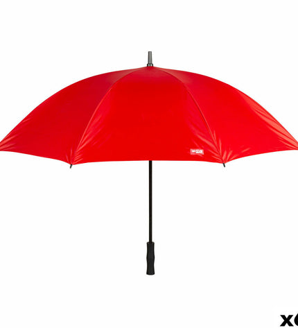 Six Aktive red 150cm umbrella bags for luggage protection, featuring durable material and compact size for travel convenience.