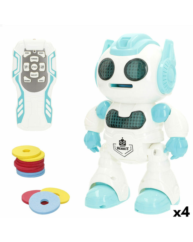 Set of four interactive pet-themed electronic toys from BigBuy Kids, measuring 15x23x9.5 cm each, for playful engagement.