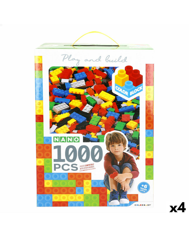 Colorful BigBuy Kids Bouwstenen toy bricks for creative building and play, shown in a close-up image of interlocking plastic blocks.