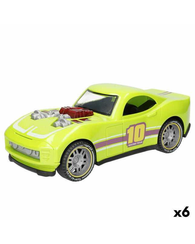 Six Speed & Go 1:14 scale toy vehicles, colorful toy cars and trucks from the Speed & Go brand, for imaginative play.