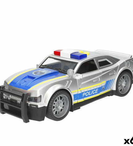 Six Speed & Go 1:14 scale toy speed wagons, colorful vehicle playsets for children, suitable for imaginative play and racing.