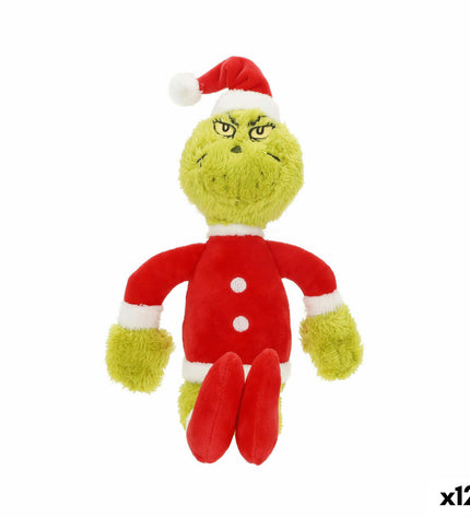 Set of 12 The Grinch plush toys, red polyester soft stuffed figures from the soft toy and games category.