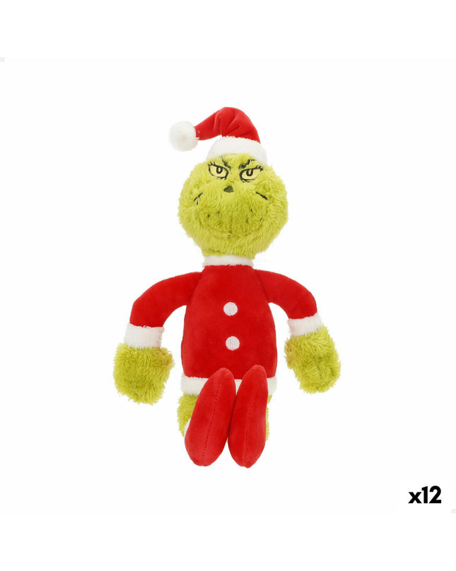 Set of 12 The Grinch plush toys, red polyester soft stuffed figures from the soft toy and games category.