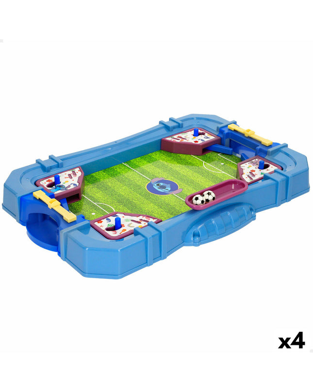Set of four Stitch-themed foosball table icons, 40 x 5 x 26 cm, for toys and games accessories.