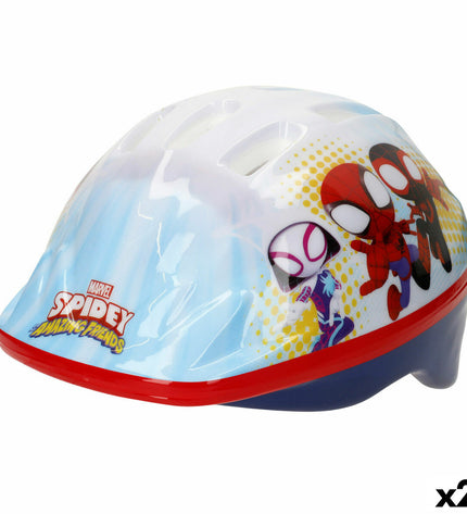 Spidey Kinder fietshelm Spidey, sport en outdoor, wielrennen, 48-52 cm, child-sized safety helmet with ventilation and adjustable straps.