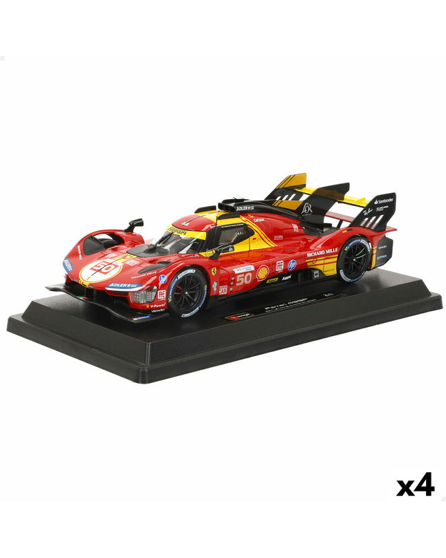 Ferrari 499P Le Mans 2024 toy car, detailed miniature vehicle from Ferrari's toy and game collection, designed for children.