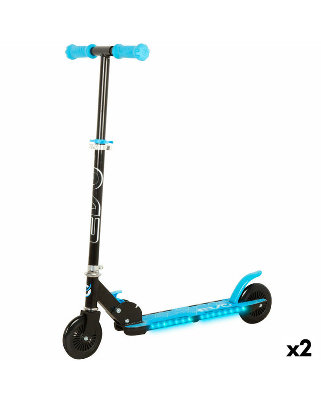 Pair of EVO Step EVO toys for outdoor play and sports, featuring bright colors and textured surfaces for active fun.