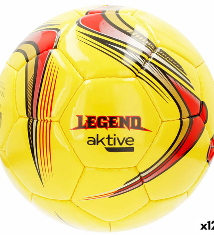 Set of 12 Aktive footballs for sport and outdoor play, featuring black and white panels with the Aktive brand logo.