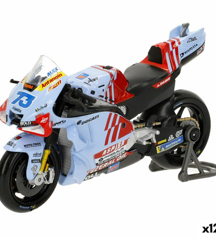 Ducati 2024 motorcycle toy model, detailed miniature vehicle in 12x8x4 cm size, perfect for motorcycle enthusiasts and collectors