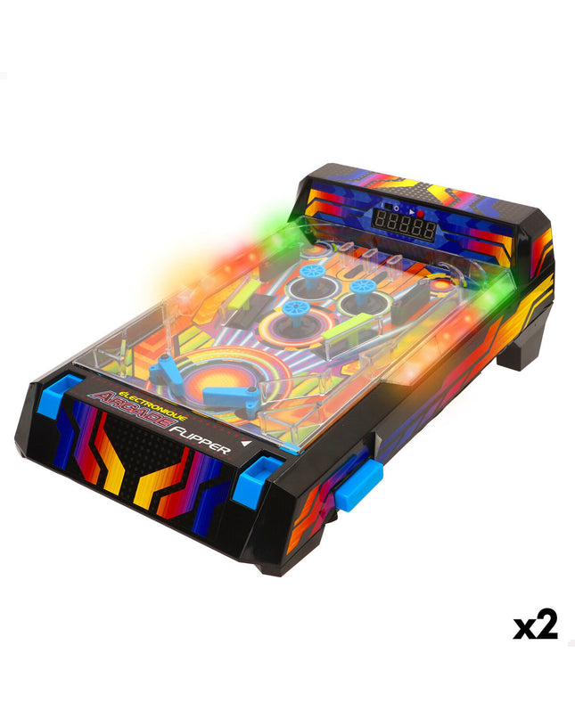 Two BigBuy Kids pinball toys with colorful designs, perfect for children's games and play accessories.