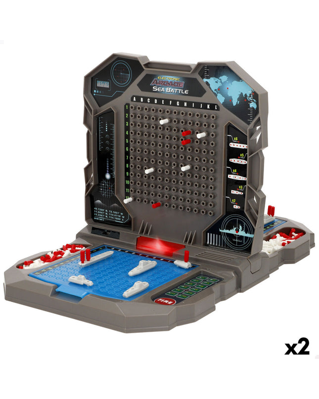 Two Zeeslag Spel game icons from BigBuy Kids, featuring colorful plastic game pieces for fun battles at home.
