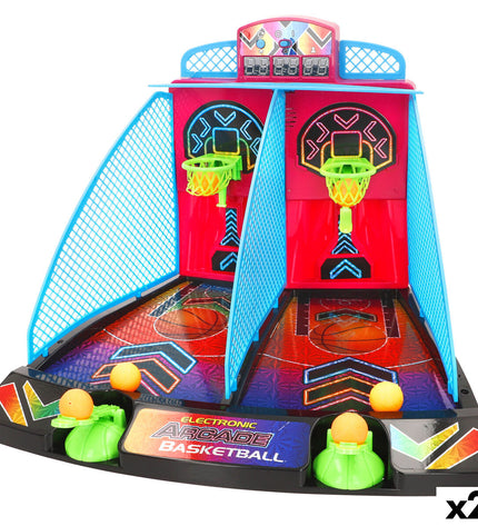 Two BigBuy Kids basketball agility games, colorful toy sets for active play and skill development.
