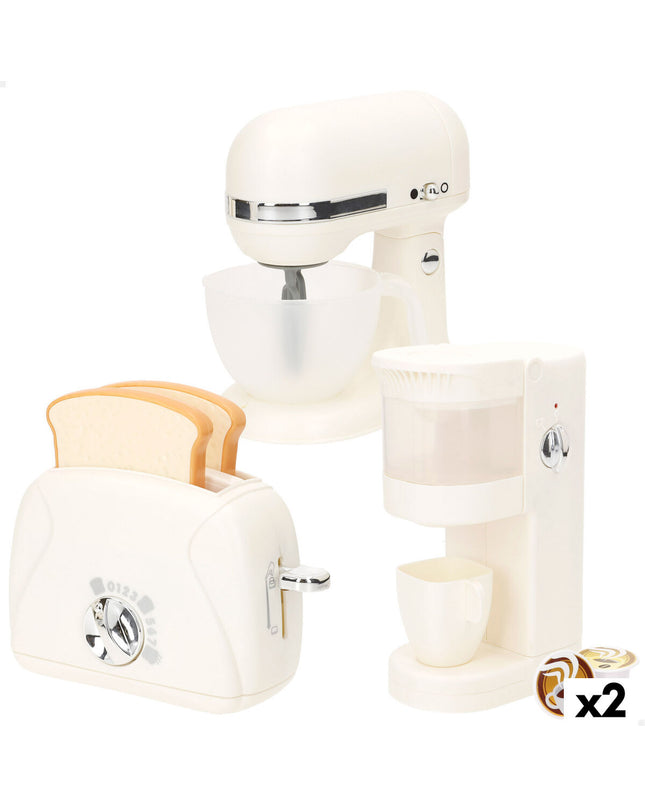 PlayGo toy household appliances set with two miniature pretend devices, 8 x 20 x 13.5 cm, for imaginative play.