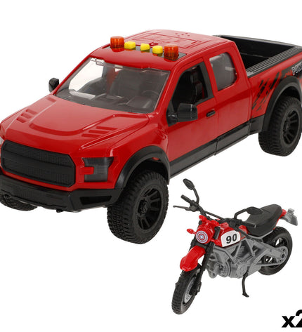 Two Speed & Go toy vehicles from the Auto Speed & Go set, colorful miniature cars for children’s play and imaginative racing.