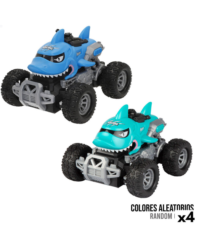 Four Speed & Go remote control police cars, 1:24 scale, measuring 16x12x13 cm, designed for children’s play and vehicle fun.